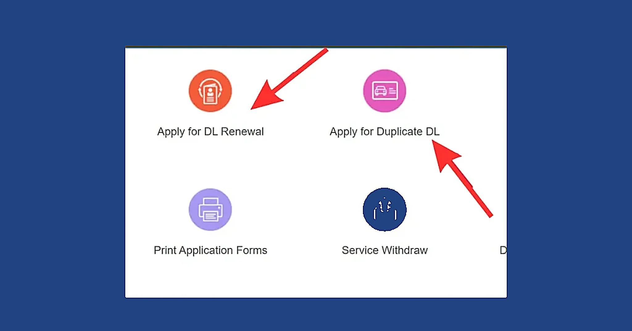 how to renew dl sarathi