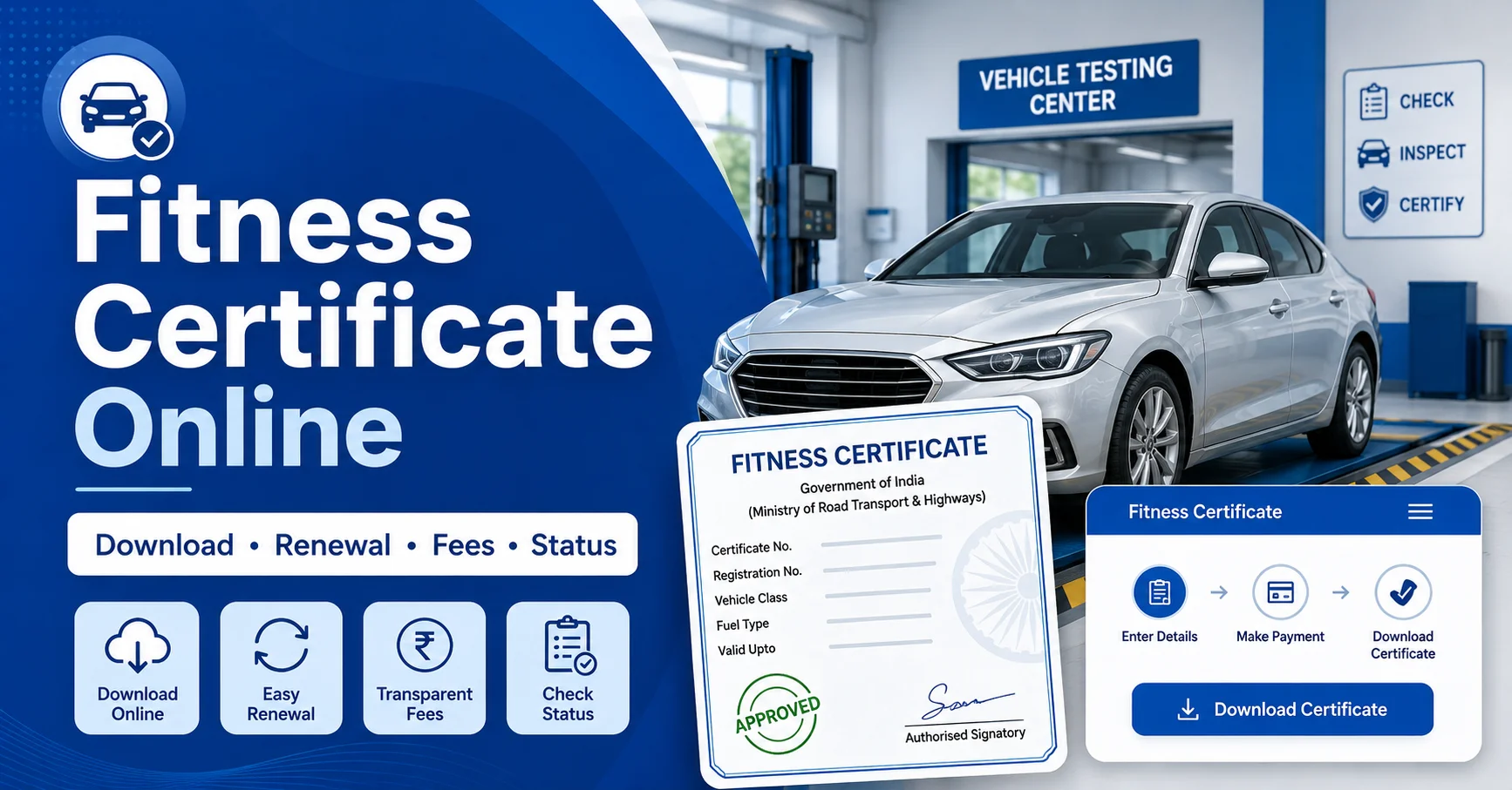 Fitness Certificate Online