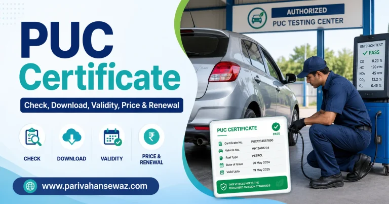PUC Certificate all Vehicles